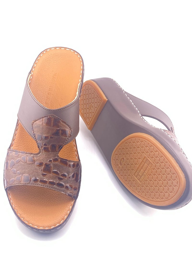 النهام التراث الملكي: حذاء عربي فخم مصنوع يدويًا من الجلد الكامل بتصميم عتيق - Image 5