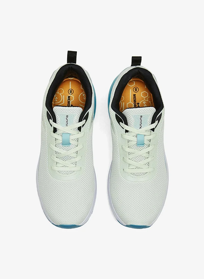 Campus Green Men Bonus Memory Sublimation Insole Lace-Up Running Shoes-Green for Men | Best Price UAE
