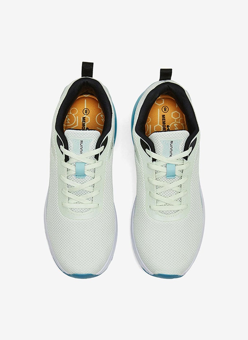 CAMPUS Men Bonus Memory Sublimation Insole Lace-Up Running Shoes-Green - Image 3