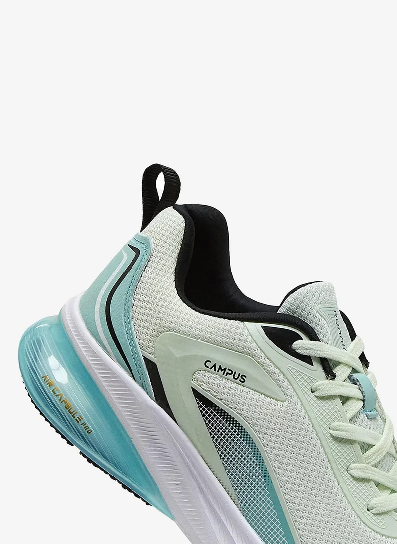Campus Green Men Bonus Memory Sublimation Insole Lace-Up Running Shoes-Green for Men | Best Price UAE
