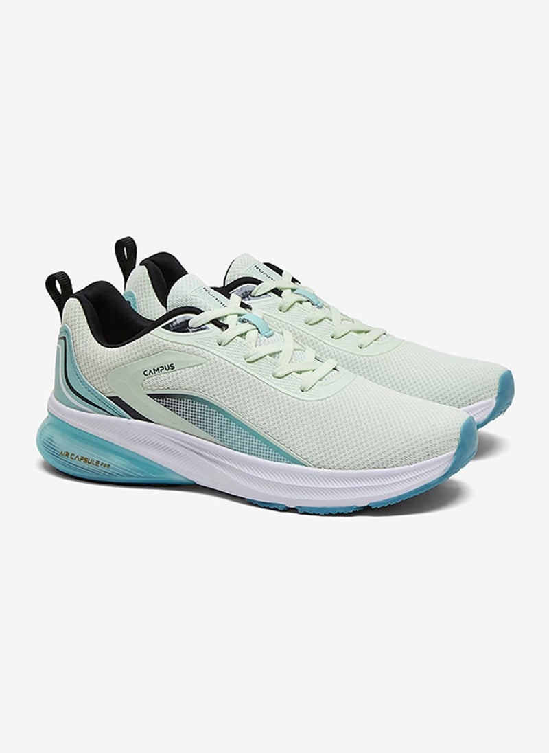 CAMPUS Men Bonus Memory Sublimation Insole Lace-Up Running Shoes-Green - Image 4