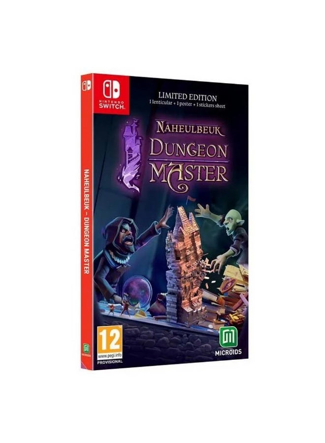 SWITCH 0 Naheulbeuk’s Dungeon Master [Limited Edition] – Fantasy Dungeon Building Strategy Game – Nintendo Switch - Image 1