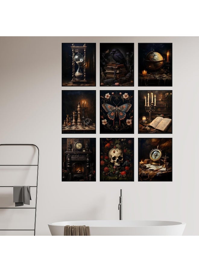 Insire Dark Academia Wall Art, Gothic Art, Goth Art, Goth Wall Art, Gothic Wall Art, Dark Wall Art, Dark Art, Gothic Posters, Goth Posters, Dark Academia Prints, Witchy Art - Unframed - Image 5