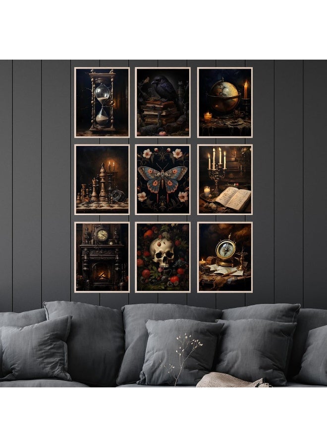 Insire Dark Academia Wall Art, Gothic Art, Goth Art, Goth Wall Art, Gothic Wall Art, Dark Wall Art, Dark Art, Gothic Posters, Goth Posters, Dark Academia Prints, Witchy Art - Unframed - Image 3