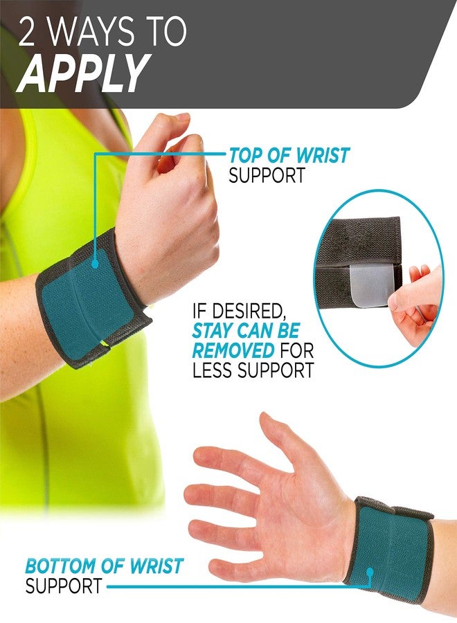 BraceAbility Cheer Wrist Brace | Gymnastics, Cheerleading & Tumbling Support Guard Wrap for Girl & Boy Gymnasts or Cheerleaders (One Size Fits Most) - Image 4