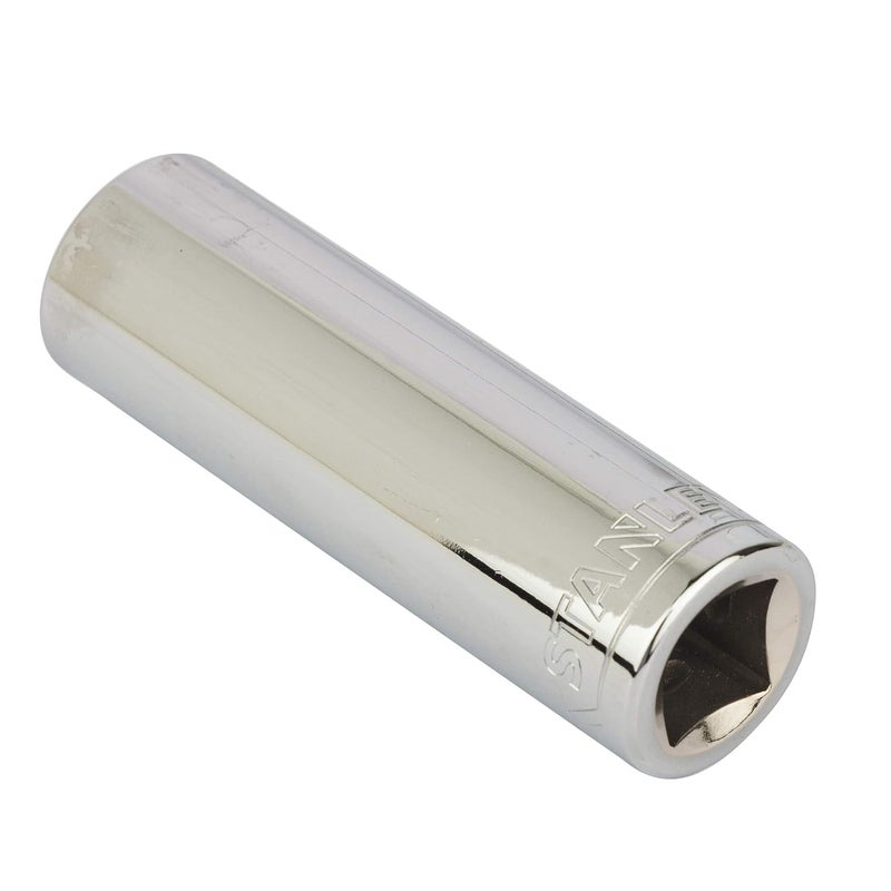 Stanley STANLEY STMT733318B 12inch 17mm Chrome Vanadium Steel 6 Point Deep Socket Silver  - Image 3