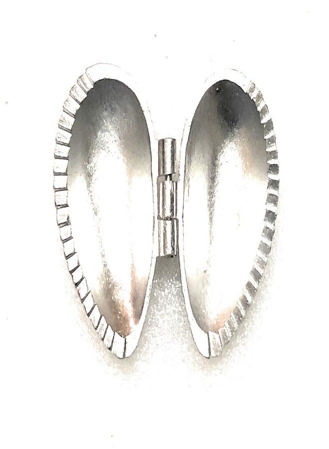DiBha® 5 Piece Aluminium Momos, Gujiya Mould, (Medium Size) - Image 3