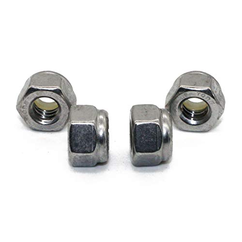 Fullerkreg Quantity 50Pcs 1/4-20 Nylon Insert Hex Lock Nuts, 18-8 Stainless Steel /SUS304/, Plain Finish, by Fullerkreg - Image 3