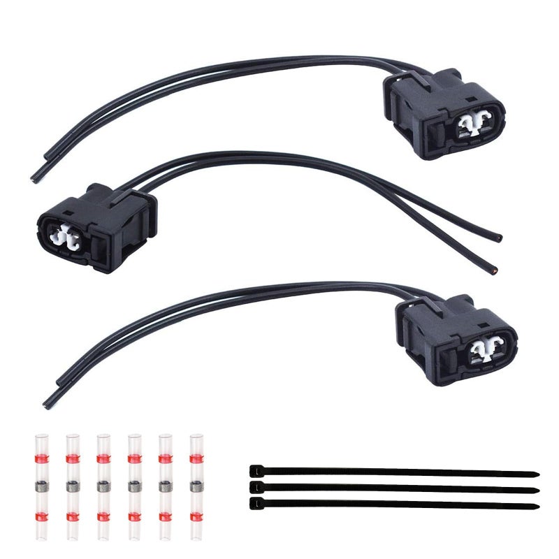 Ignition Coil Connector Plug with Wires Replacement for Lexus IS300 GS300 SC300 3 Pieces