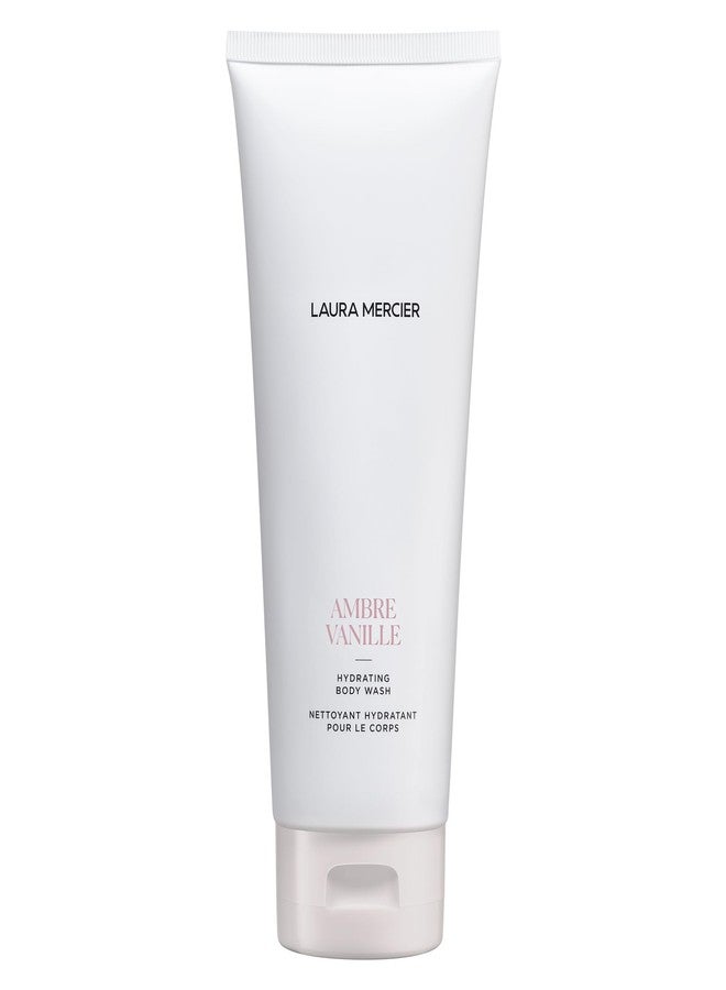 Laura Mercier Hydrating Body Wash, Foaming Daily Body Cleanser, Up to 10HR Hydration, Softens and Smooths Skin, Non-Drying Formula, Creamy Gel Texture, Ambre Vanille - Image 1