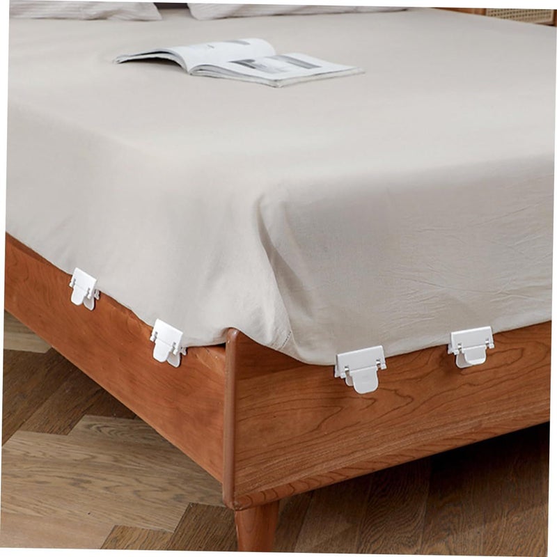 4Pcs Mattress Sheet Gripper Clips Non Slip Bed Sheet Fasteners Home Decor - Image 5