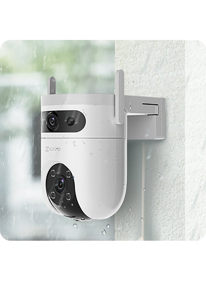 EZVIZ H9c Dual 2K Dual-Lens Pan & Tilt Wi-Fi Camera, 2K & 2K Dual Lenses, One-Tap Control For Linked View Change, AI-Powered Human / Vehicle Shape Detection, 8x Zoom, Color Night Vision, Two-Way Talk, H.265, Supports microSD Card (Up to 512 GB) | CS-H9c-R100-8H33WKFL - Image 5