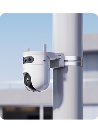 H9c Dual 2K Dual-Lens Pan & Tilt Wi-Fi Camera, 2K & 2K Dual Lenses, One-Tap Control For Linked View Change, AI-Powered Human / Vehicle Shape Detection, 8x Zoom, Color Night Vision, Two-Way Talk, H.265, Supports microSD Card (Up to 512 GB) | CS-H9c-R100-8H33WKFL - view 3