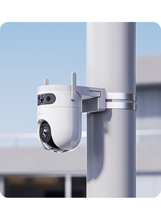 EZVIZ H9c Dual 2K Dual-Lens Pan & Tilt Wi-Fi Camera, 2K & 2K Dual Lenses, One-Tap Control For Linked View Change, AI-Powered Human / Vehicle Shape Detection, 8x Zoom, Color Night Vision, Two-Way Talk, H.265, Supports microSD Card (Up to 512 GB) | CS-H9c-R100-8H33WKFL - Image 3