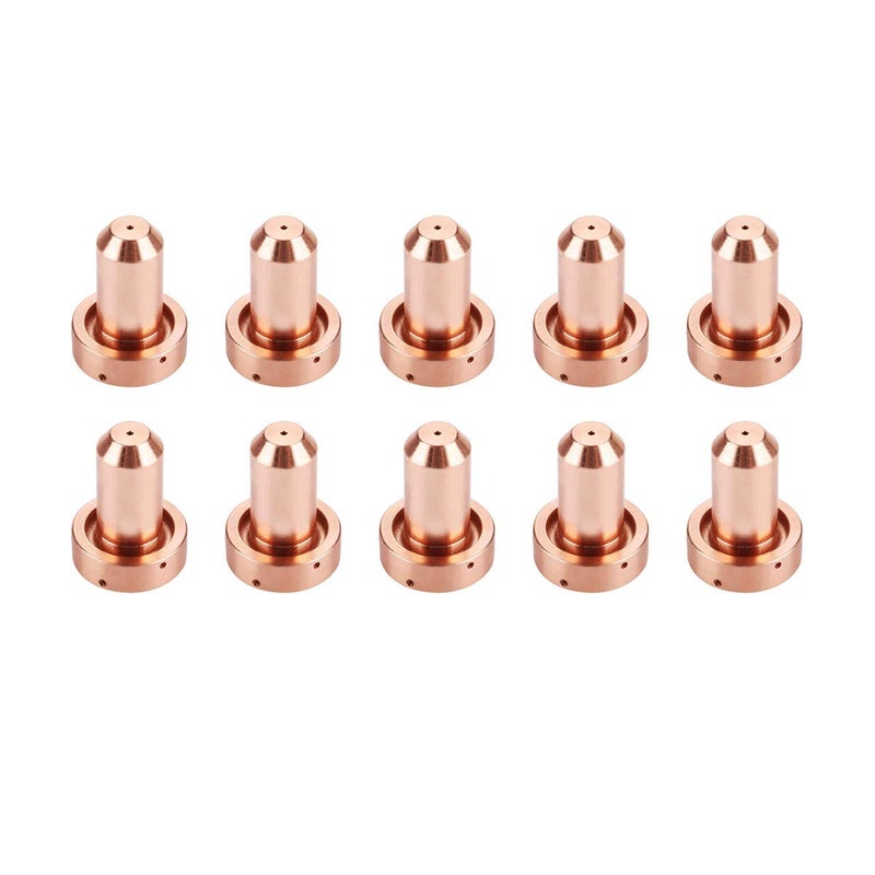 KEMAO 98211 Nozzle Tips 80A 10Pack Fit for Thermal Dynamics SL60SL100 Plasma Cutting Torch Consumables