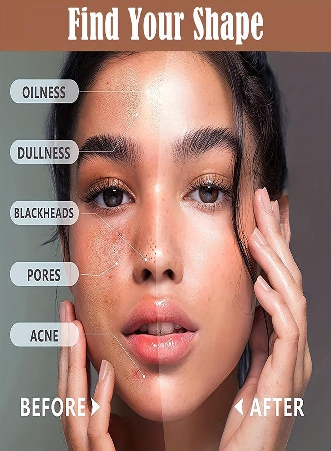 Joyeee باليت كريم بلشر وكونسيلر كونتور من جويي 6 ألوان، باليت مكياج كارلا سيكريت مع مجموعة فرش مكياج مكونة من 11 قطعة، أساس طويل الأمد قابل للدمج مع تغطية كاملة. - Image 3