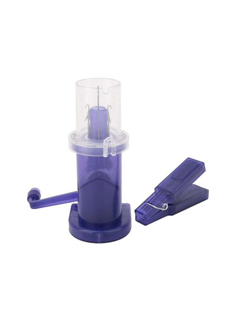 Cobest Weaver Knitter Handheld Spool Knitting Machine - Blue DIY Tool for Knitting Projects, Perfect for Adults and Kids Crafting Fun! - Image 3