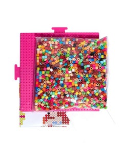 Perler Perler Disney's The Little Mermaid Fused Bead Craft Activity Kit, Includes 9 Patterns, Finished Project Sizes Vary, Multicolor 2003 Pieces  - Image 3