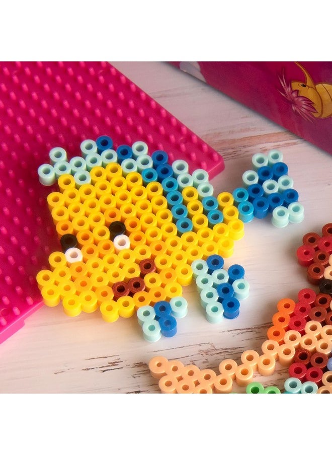 Perler - Perler Disney's The Little Mermaid Fused Bead Craft Activity Kit, Includes 9 Patterns, Finished Project Sizes Vary, Multicolor 2003 Pieces - Image 1