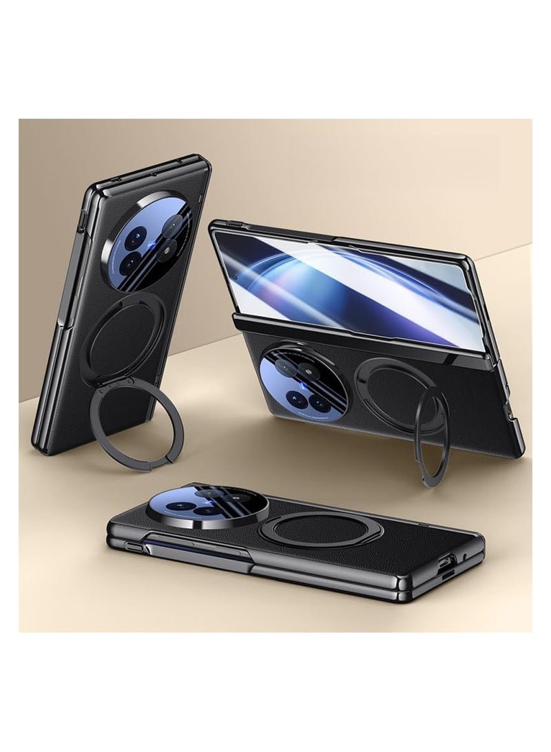 general Vivo X Fold 5 Magnetic Case, Mag-Safe Compatible, with Screen Protector and 360° Swivel Stand, PC Electroplate Shock and Shock Resistant Protective Case