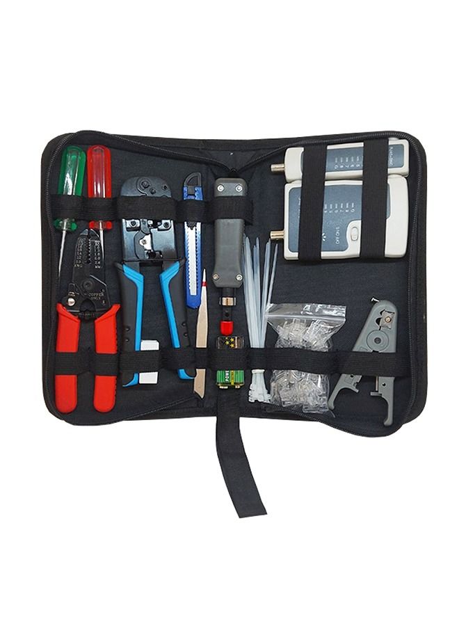 A kit consisting of 38 integrated pieces for easy connection of networks, internet cables  / TBC200  - Image 2