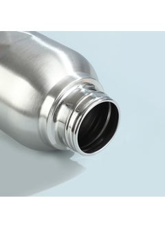 Weather Forecast Stainless Steel Gray 750 ml Sports Water Bottle CIN339  - Image 1