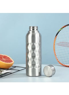 Weather Forecast Stainless Steel Gray 750 ml Sports Water Bottle CIN339  - Image 4