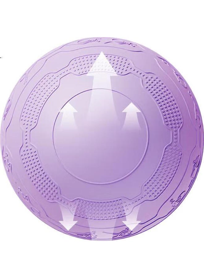 MIKE Mijie 65Cm Yoga Ball, Professional Anti-Burst And Non-Slip, Thickened, For Pregnant Women, Balance Fitness Ball, Elastic Training Ball For Men And Women, Rose Purple - Image 2