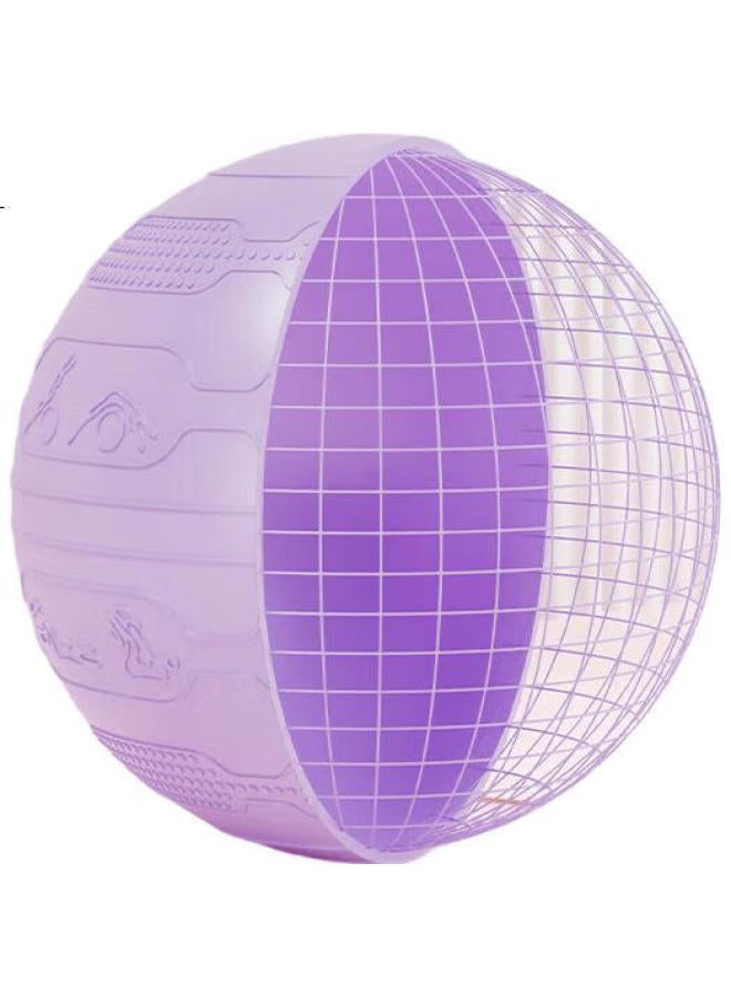 MIKE Mijie 65Cm Yoga Ball, Professional Anti-Burst And Non-Slip, Thickened, For Pregnant Women, Balance Fitness Ball, Elastic Training Ball For Men And Women, Rose Purple - Image 3