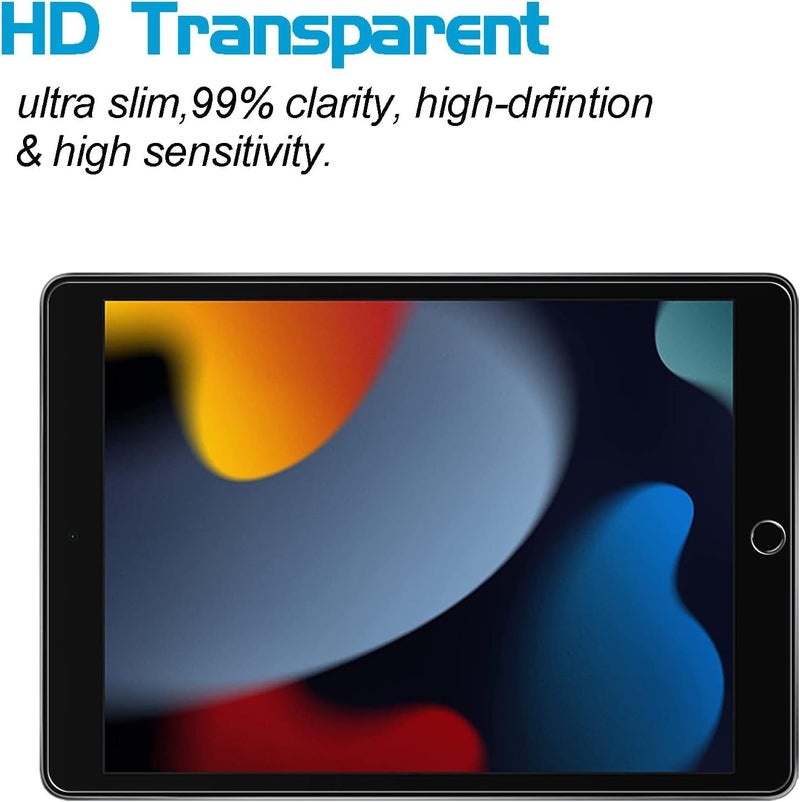 TECHSHIELD Tempered Glass Screen Protector for iPad 10.2 inch 9th Gen Generation 2021 8th Gen 2020 7th Gen 2019 - Image 4