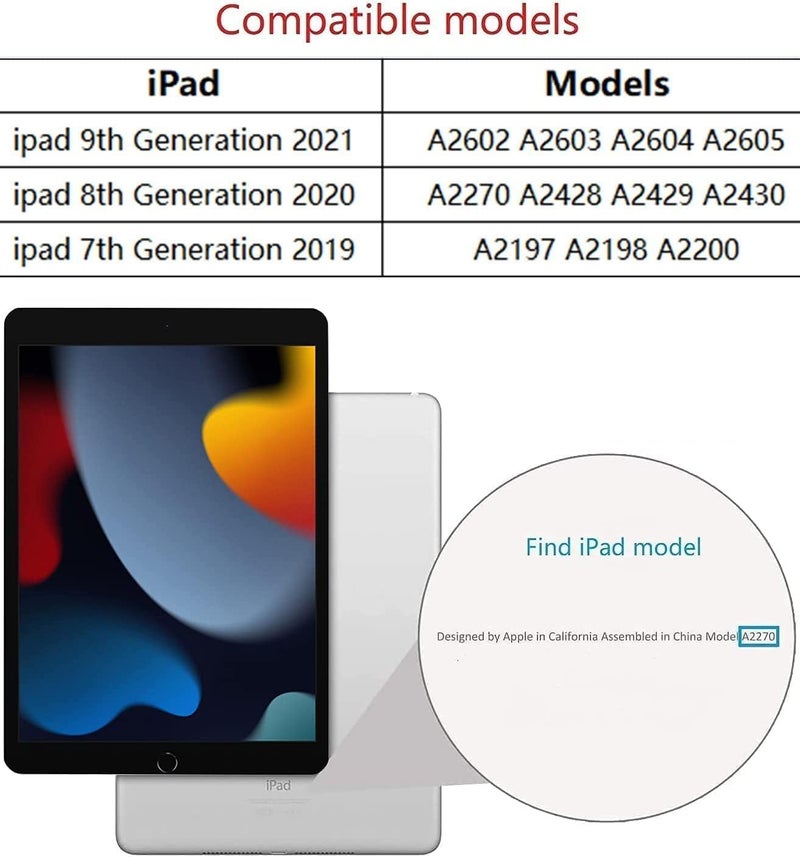 TECHSHIELD Tempered Glass Screen Protector for iPad 10.2 inch 9th Gen Generation 2021 8th Gen 2020 7th Gen 2019 - Image 5