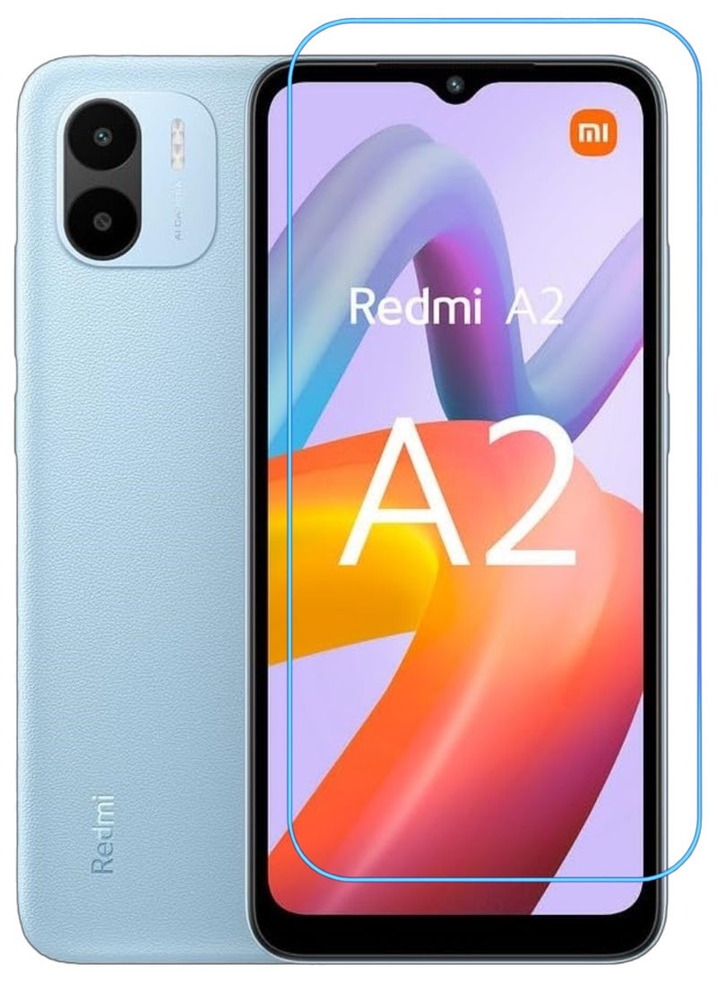 ACLIX Antistatic ESD Dustproof Premium Quality High Definition Clear Tempered Glass Screen Protector Designed For Xiaomi Redmi A2+ - Image 1