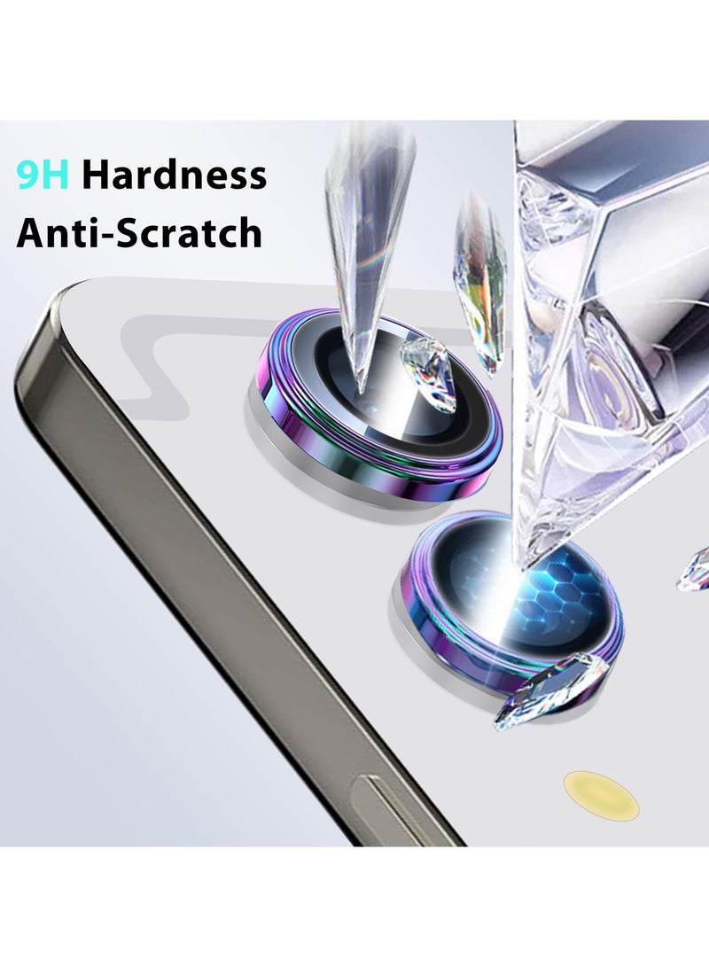【2-Pack】 Compatible  Galaxy Tab S11 Ultra 14.6-inch 2025 (SM-X930/X936B) Tablet, 9H Tempered Glass Camera Protector with Metal Independent Ring - Image 2