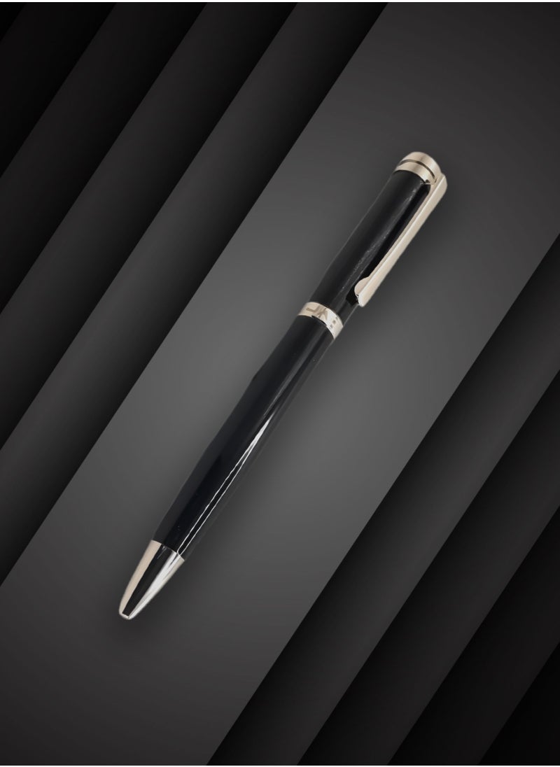 JADWAR - A classic writing pen with a beautiful design and smooth ink flow. It has an elegant body that adds to its appearance, and contains a special ink formula for a comfortable and wonderful writing experi - Image 1