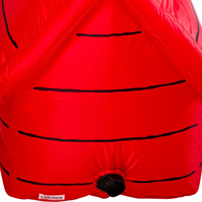 Rubies Peanuts: Snoopy on Doghouse Multi Holiday Lawn Inflatable by Rubies, 3.5 feet - Image 5