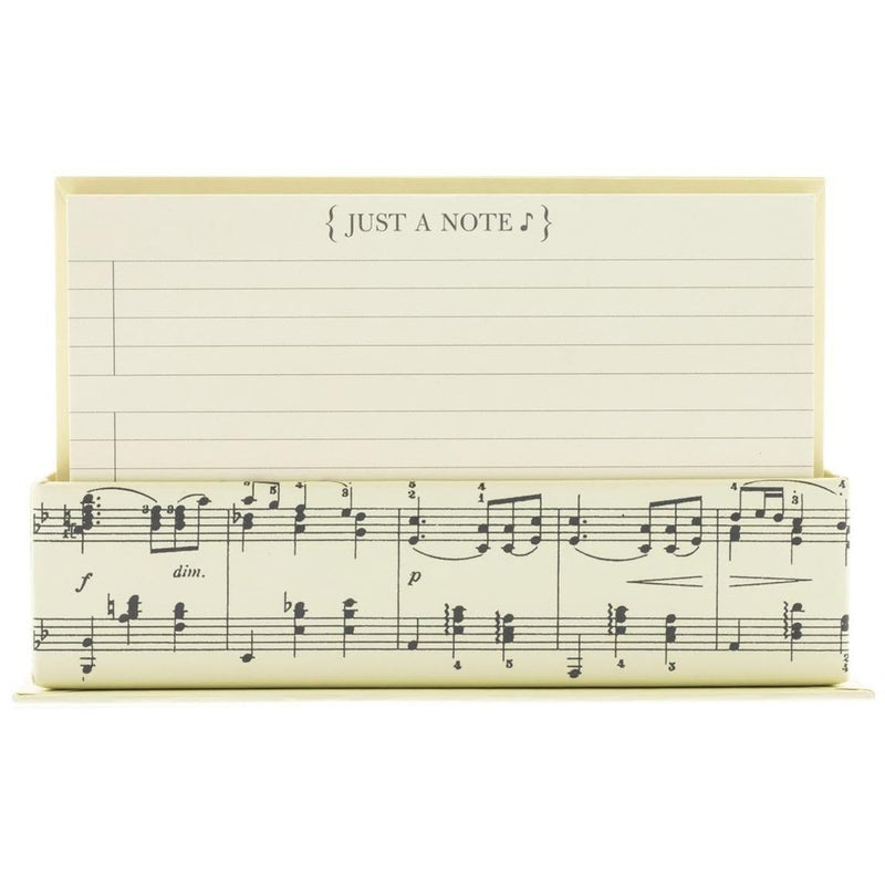 Graphique Flat Note Cards - Musical Stationery Cards with Matching Envelopes and Display Box - Blank Decorative Cards Make Perfect Gifts for Music Lovers - 50 Pack (NT1155MB) - Image 1