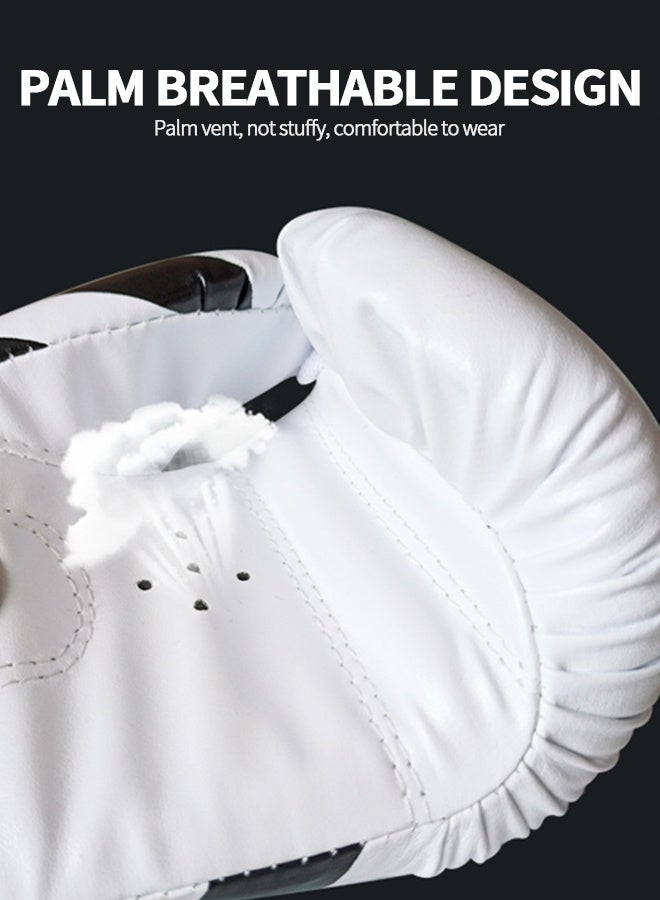 VENUM 12OZ Boxing Gloves PU Leather, Muay Thai Kickboxing MMA Sparring Training, Advanced TAKKA Closure, Padding, Punch Bags Speed Ball Focus Pads Workout - Image 3