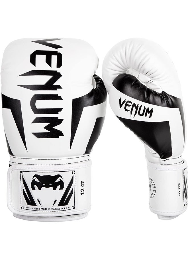 VENUM 12OZ Boxing Gloves PU Leather, Muay Thai Kickboxing MMA Sparring Training, Advanced TAKKA Closure, Padding, Punch Bags Speed Ball Focus Pads Workout - Image 1