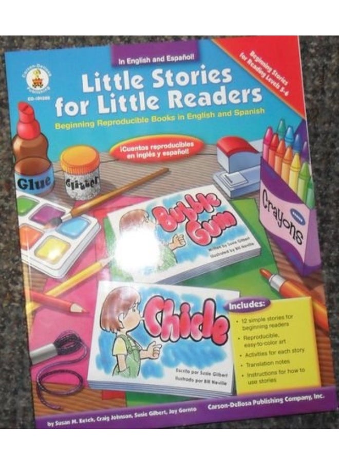 Little Stories for Little Readers Level 5-6 in English and Spanish (In Englisn and Espanol!, CD-104200) 