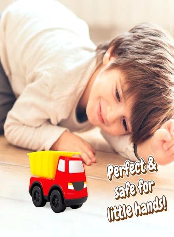 Giggles Funskool - Mini Vehicles Dump Truck, Multicolour Push and Go Construction Vehicle, Develops Motor Skills,Toy for 1 Year Old, Infant and Preschool Toys - Image 3