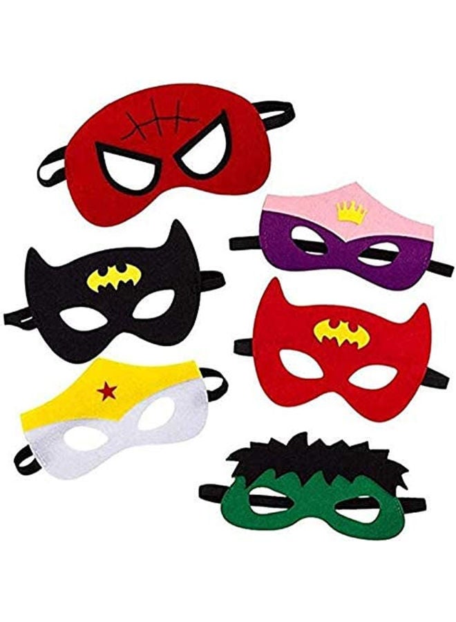 NIBEMINENT 30-Piece Super Hero Cosplay Mask - Image 3