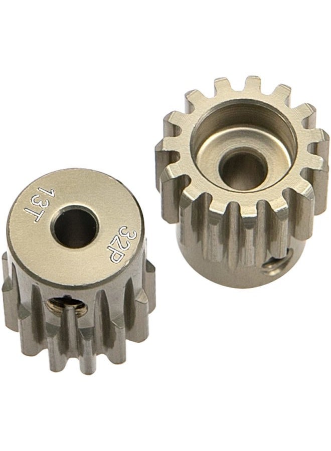 Share Goo 7075 Aluminum Alloy 32DP 3.175mm Pinion Gear Sets 12T 13T 14T 15T 16T Motor Gears Fit 3.175mm (1/8-Inch) Shaft Compatible with HPI Losi Axial Traxxas Tamiya 1/10 RC Car,5Pack - Image 5