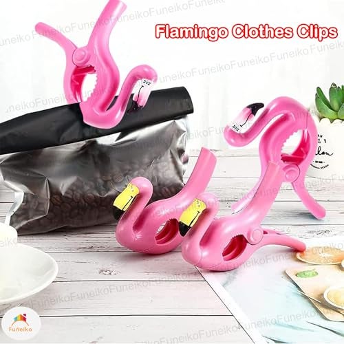Funeiko Multi-Purpose Non-Slip Hanging Clips for Clothes Drying Clips for Towel Clips (Multicolor; 2 Unit) - Image 4