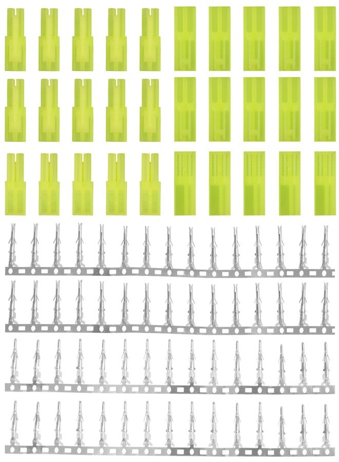 Vgoohobby 15Pairs Vgoohobby Male & Female Connector Compatible with Mini Tamiya Style Plugs Connectors for RC Cars Airsoft RC Boats DIY Cables - Image 1