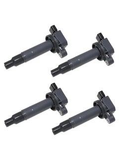 Generic Ignition coil 4pcs 90919-02240 90919-02265 For Toyota For Scion IQ For Yaris For Prius xA xB Echo 1.5L For Corolla 9008019021 Ignition Coil Pack Color Black  - Image 1