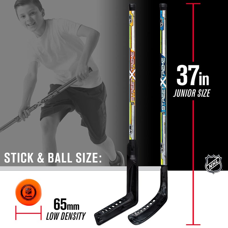 Franklin Sports NHL Youth Street Hockey Goalie/Player Stick Set - Image 2