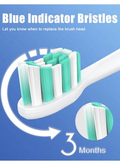 Toothbrush Replacement Heads For Philips Sonicare Protectiveclean Dailyclean Electric Toothbrush Head 1 2 Series Plaque Control Gum 4100 5100 C1 C2 G2 Hx9023 Snapon 10 Pack - pzsku/Z17DE8ACE7978A0E59E54Z/45/_/1696071332/a5400530-6eb4-41a0-9a6c-63c65c829aef