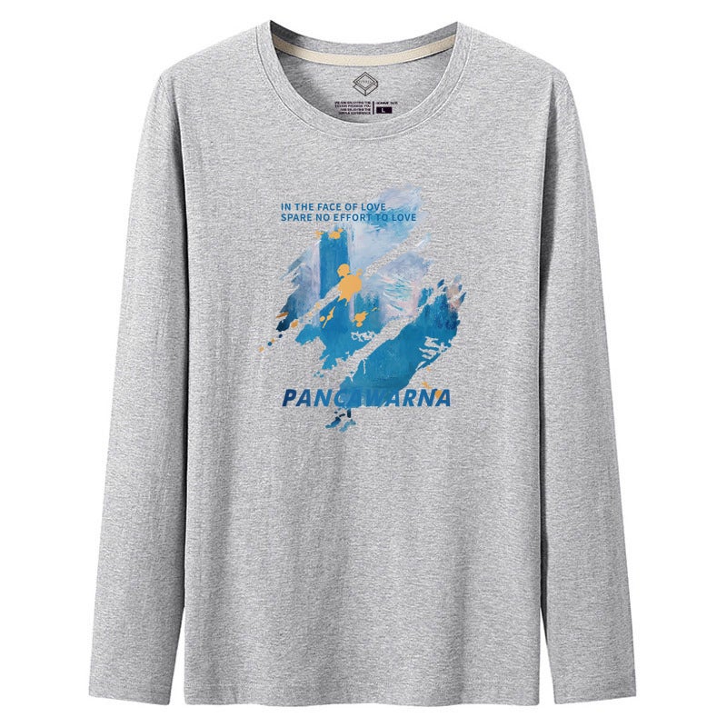 Long Sleeve T-Shirt Men'S Korean Style Student'S Autumn Clothes Trendy Brand Base Shirt Top Trendy Round Neck Men'S Long T-Shirt - Image 4