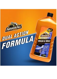 ARMOR ALL Armor All Speed Shine Wash & Wax Dual Action Formula for Quick and Brilliant Results 1L  - Image 1