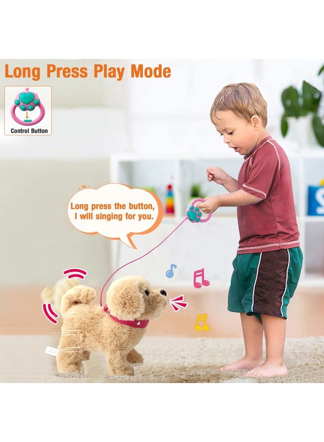 Koonie Talking Golden Retriever, Repeats What You Say, Plush Animal Electronic Interactive Toy, Repeating Singing Walking and Barking Pet, Stuffed Puppy Walking Dog for Kids Boys Girls Gift - Image 5